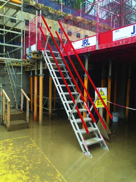 Portable Stairs Adjustable Temporary Collapsible Safety Stairs Portable Stairs Adjustable Temporary Collapsible Safety Stairs