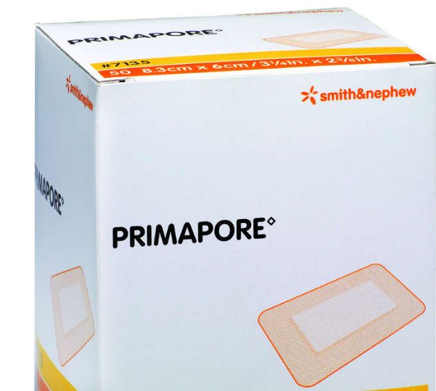 Primapore Dressing 25X10cm 0320 Box 20 Primapore Dressing 25X10cm 0320 Box 20