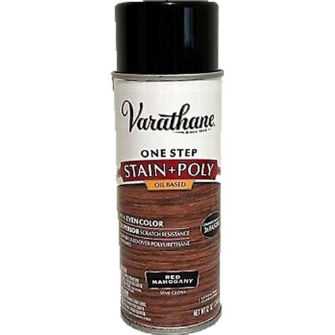 Red Mahogany Varathane Stain Polyurethane Oil Based Semi Gloss 243867 12 Oz Spray 6 Pack Red Mahogany Varathane Stain Polyurethane Oil Based Semi Gloss 243867 12 Oz Spray 6 Pack