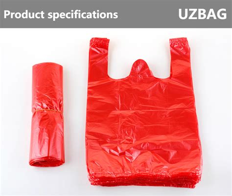 Red Plastic Bags Vest Polybag Fruit Vegetable Shopping Bag Take Out Bags Uzbag Store Red Plastic Bags Vest Polybag Fruit Vegetable Shopping Bag Take Out Bags Uzbag Store