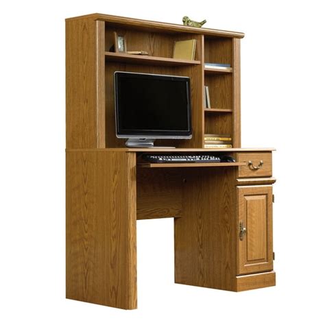 Sauder Orchard Hills Computer Desk With Hutch Carolina Oak New Free Sauder Orchard Hills Computer Desk With Hutch Carolina Oak New Free