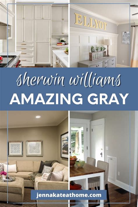 Sherwin Williams Amazing Gray Paint Review Jenna Kate At Home Sherwin Williams Amazing Gray Paint Review Jenna Kate At Home