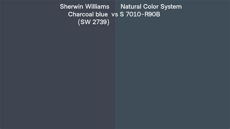 Sherwin Williams Charcoal Blue Sw 2739 Vs Natural Color System S 7010 Sherwin Williams Charcoal Blue Sw 2739 Vs Natural Color System S 7010