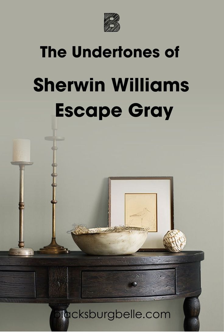 Sherwin Williams Escape Gray