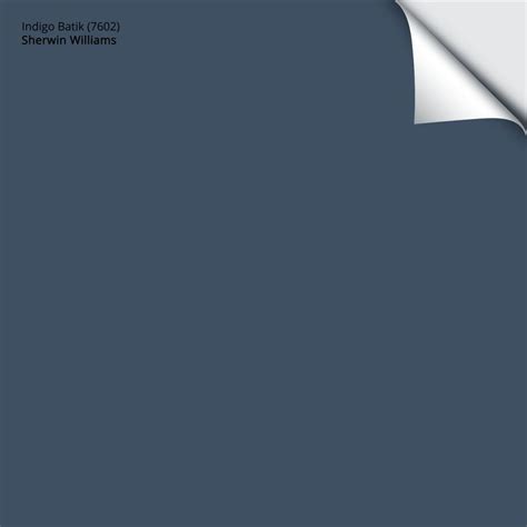 Sherwin Williams Indigo Batik