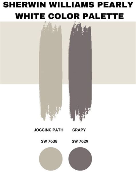 Sherwin Williams Pearly White Palette Coordinating Inspirations Sherwin Williams Pearly White Palette Coordinating Inspirations