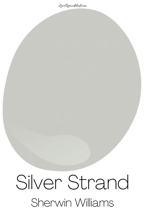 Sherwin Williams Silver Strand All The Details Love Remodeled Sherwin Williams Silver Strand All The Details Love Remodeled