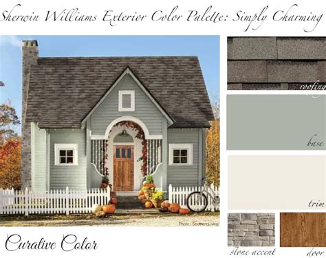 Simply Charming Sherwin Williams Exterior Color Palette Etsy Simply Charming Sherwin Williams Exterior Color Palette Etsy