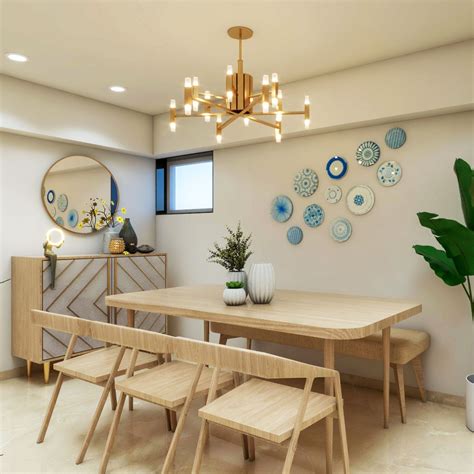 Solid Beige Wall Paint Design For Dining Rooms Livspace Solid Beige Wall Paint Design For Dining Rooms Livspace