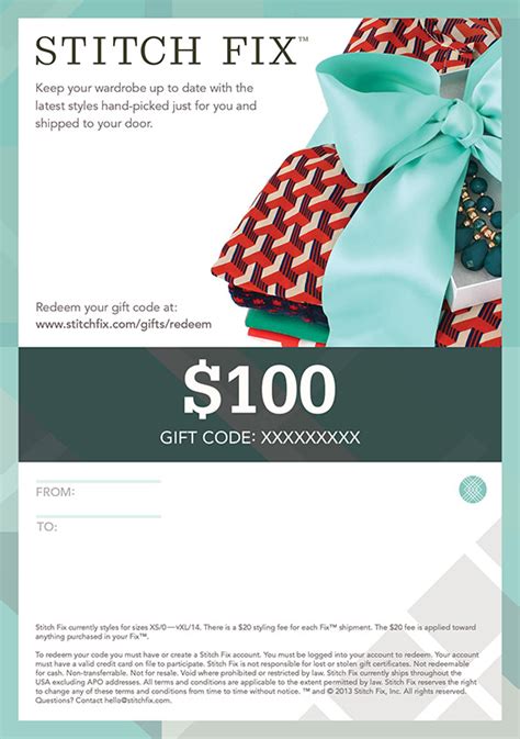 Stitch Fix Gift Card