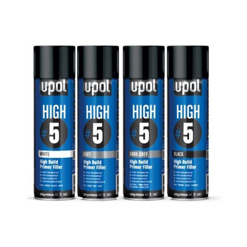 U Pol High 5 High Build Primer 450Ml U Pol High 5 High Build Primer 450Ml
