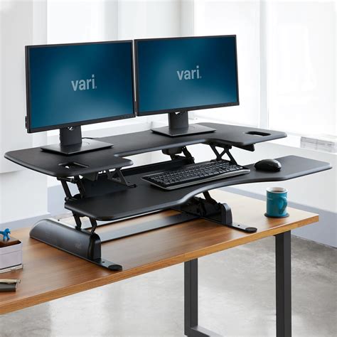 Varidesk Pro Plus 48 Adjustable Height Desk Converters Vari Varidesk Pro Plus 48 Adjustable Height Desk Converters Vari