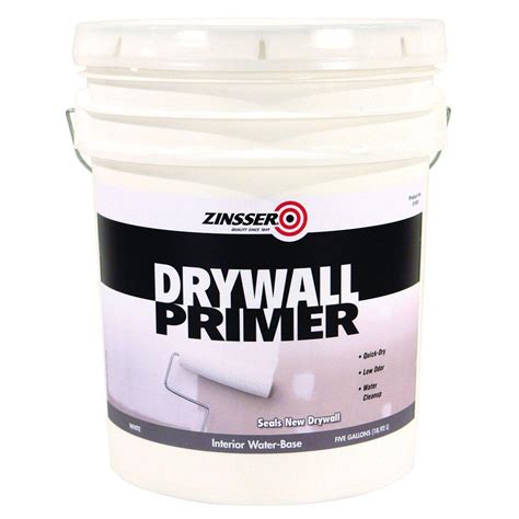 Zinsser 5 Gal Drywall Primer 1500 The Home Depot Zinsser 5 Gal Drywall Primer 1500 The Home Depot